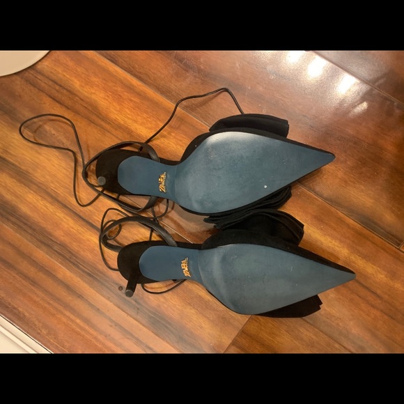 🚫SOLD🚫Zara Black Slingback Pump - Picture 8 of 8